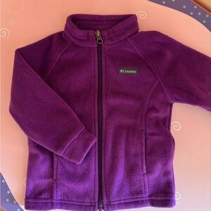 Columbia Purple Fleece Jacket